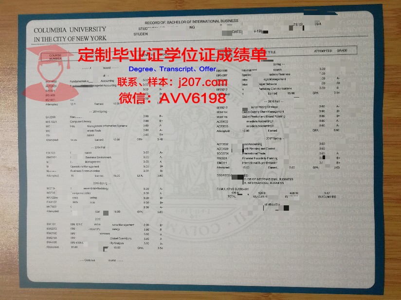 国经院学位成绩单定制全攻略