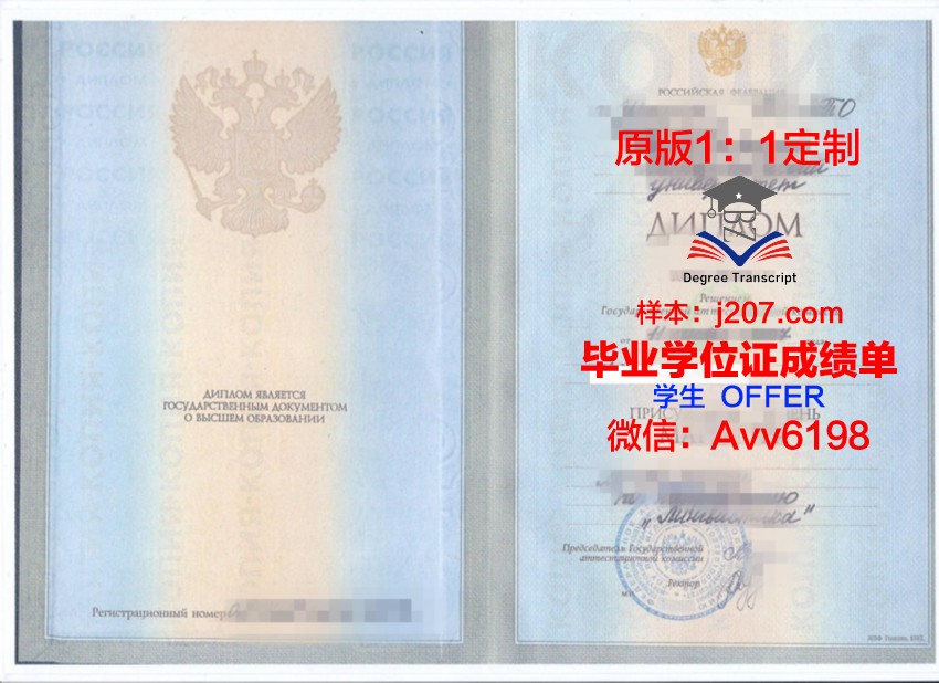 俄罗斯国立职业师范大学毕业证壳子(俄罗斯的毕业证和学位证)