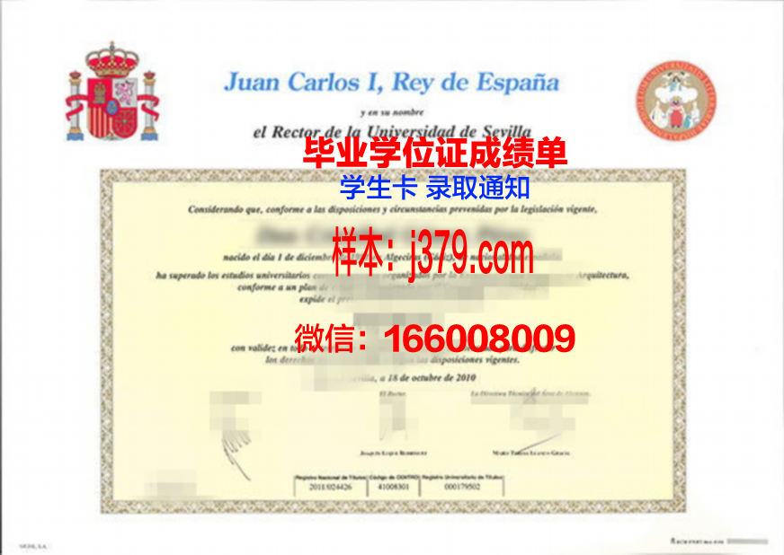 塞维利亚大学研究生毕业证书(塞维利亚大学相当于国内)