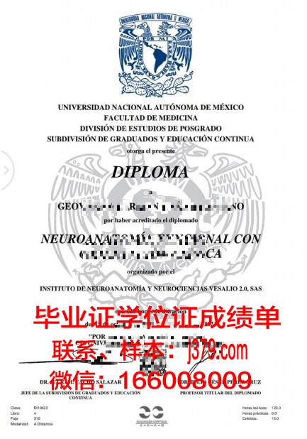 墨西哥巴耶大学研究生毕业证(墨西哥国立自治大学研究生学费)