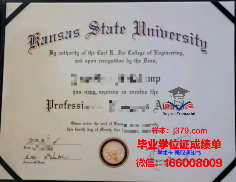 堪萨斯大学毕业证模板(堪萨斯大学教育学院)