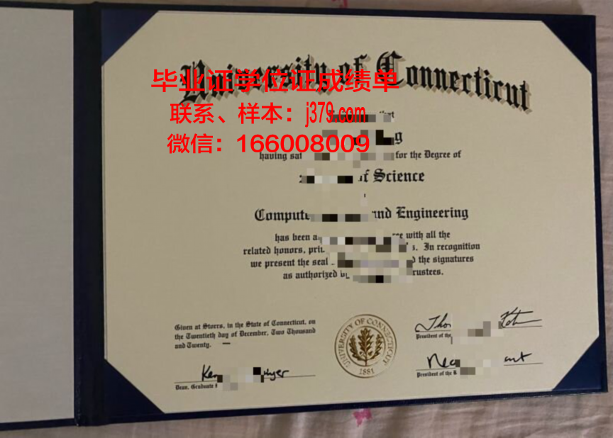 康涅狄格大学毕业证书图片模板(康涅狄格大学本科申请条件)