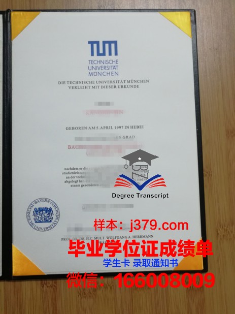 慕尼黑工业大学毕业证封面(慕尼黑大学毕业时间)