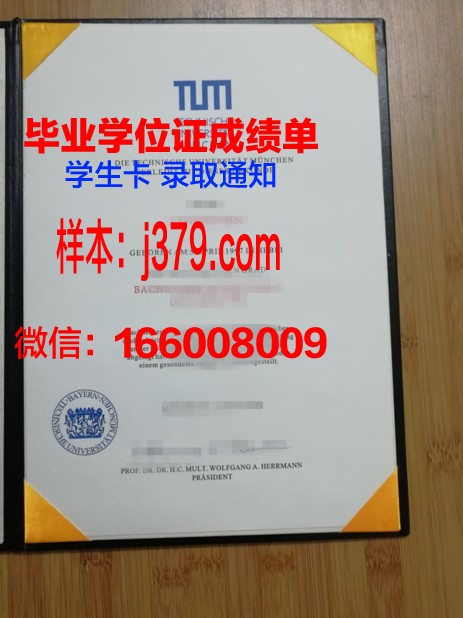 慕尼黑商学院毕业证成绩单