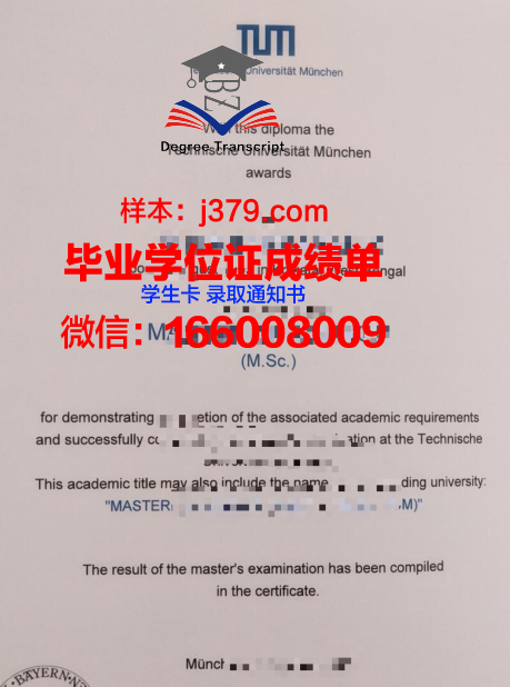慕尼黑造型艺术学院毕业证学位文凭学历Diploma