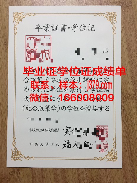 恰尔肯德中央大学毕业证书什么颜色