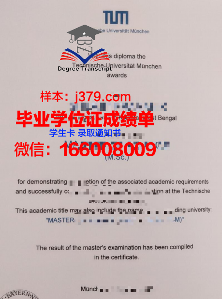 慕尼黑大学毕业证：一张通往未来的通行证